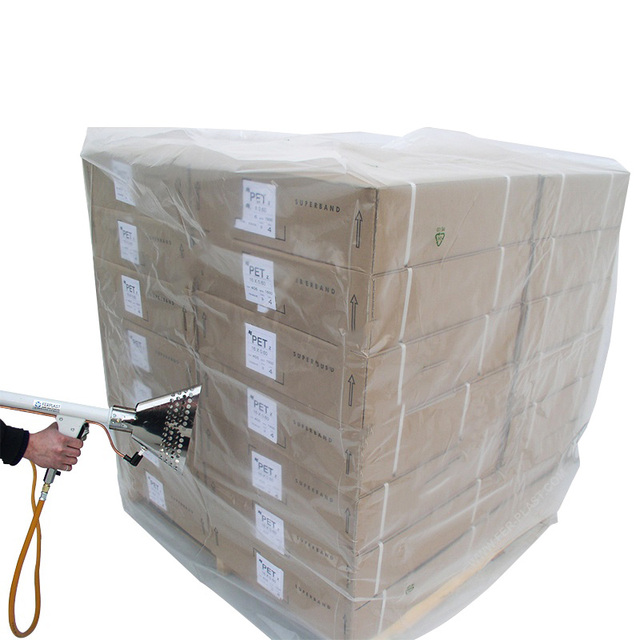 High Quality Shrink Pallet Pallet Covers Heat Shrink Pe Plastic Packing Pallet Shrink Wrap Film