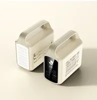Batterie externe 100000mAh, grande capacité, alimentation portable d'urgence pour l'extérieur, câble intégré, lampe de camping pour iPhone Xiaomi