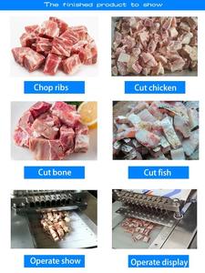 Scie à viande multifonctionnelle en acier inoxydable Machine à découper le poulet Coupeur de poisson Machine à couper le <span class=keywords><strong>steak</strong></span> de poulet - Product Image 5