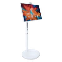 TV LED HDTV 32 Inci Android 15 Smart Portabel Resolusi 1080p Layar Sentuh Kapasitif Speaker Terintegrasi Penggunaan Dalam/Luar Ruangan