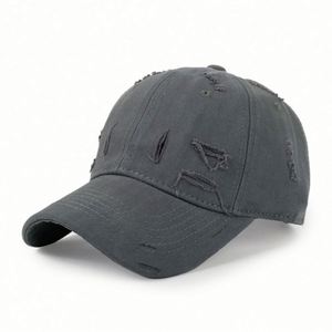 Casquette de baseball unisexe en coton, effet usé, personnalisable, avec logo brodé et boucle réglable, vente en gros - Product Image 6