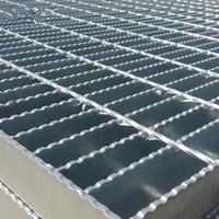 Rejilla de Acero Galvanizado con Recubrimiento de Zinc Pesado, Estándar ASTM A123, Resistente a la Corrosión, Cubierta de Drenaje, para Proyectos Costeros, Pasarelas y Pisos
