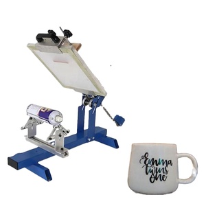 Impresoras Manuales de Serigrafía Cilíndrica para Tazas, Bolígrafos, Botellas y Vasos Desechables de Papel para Té con Leche, Venta al Por Mayor - Product Image 3