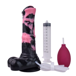 YOCY Dumas Squirting Ejaculation Shaped Penis Silicone <b>Dildo</b> Adult Erotic Male Female Masturbation Anal Plug - Product Image 3