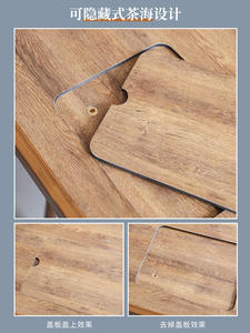 Mesas <span class=keywords><strong>y</strong></span> <span class=keywords><strong>sillas</strong></span> pequeñas <span class=keywords><strong>para</strong></span> <span class=keywords><strong>terraza</strong></span> al aire libre, muebles sencillos <span class=keywords><strong>de</strong></span> lujo <span class=keywords><strong>para</strong></span> jardín, 3 piezas - Product Image 6