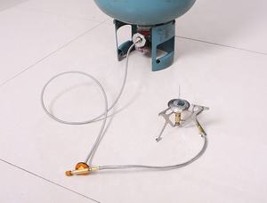 Adaptateur de <span class=keywords><strong>tuyau</strong></span> pour tête de four extérieur IRONDONEKY, adaptable à un bouteille de <span class=keywords><strong>gaz</strong></span> liquéfié - Product Image 5