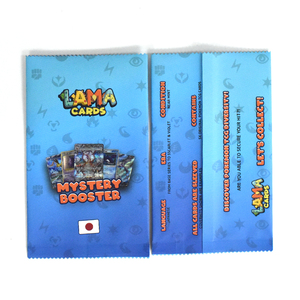 ゲームカードスリーブ包装用のカスタムデザインの印刷されたホイル金属化ラミネートバックシール袋ヒートシールマイラーバッグ - Product Image 6