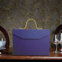 Boîte de rangement de bijoux de mariage et de fiançailles en cuir tissé bicolore verni, recyclable, de luxe, avec logo personnalisé, vente en gros pour Noël