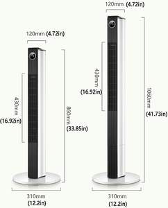 Kipas menara jarak jauh berosilasi, untuk kipas Tanpa Pisau sirkulasi udara kantor rumah - Product Image 2