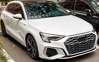 Pièces automobiles BTC Good Fitment pour Audi Q3 : Kit carrosserie de style amélioré, Lame avant, Diffuseur arrière, Spoiler, Aileron supérieur en fibre de carbone