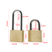 Cadenas de sécurité en laiton de haute qualité