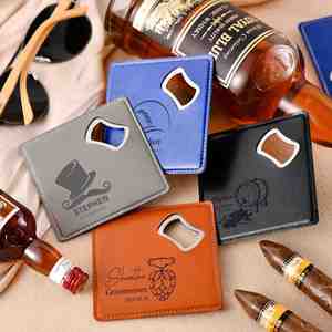 Abridor de Botellas de Cerveza Cuadrado Creativo para Bares y Restaurantes, Duradero, con Logotipo Personalizado, Artículos de Bar de Moda Transfronterizos, Multifuncional y Portátil - Product Image 2