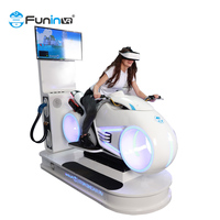 Máquina de Juegos de Carreras de Motocicletas con Movimiento Completo Arcade Motor 9D Vr, Compatible con los Últimos y Populares Juegos de Motocicletas Vr, Simulador de Juegos Vr