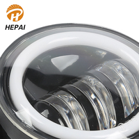 Phare antibrouillard LED 4 pouces étanche IP68 pour camion tout-terrain, projecteur de feux de brouillard à faisceau haut et bas en aluminium, direct usine