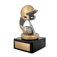 Trophée de baseball WeiVista fait main et peint à la main, récompense artistique en résine, figurine sculptée, options personnalisables pour cérémonie sportive