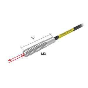 Sensor de Fibra Óptica de Reflexión Difusa con Radio R2 de 450 mm de <span class=keywords><strong>Distancia</strong></span> de Detección, Tubo de Fibra Óptica, Sonda de Sensor Óptico de Fibra, Reemplazo para FU-35FZ - Product Image 4