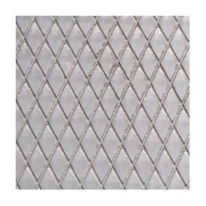 ASTM 표준 스테인레스 스틸 시트 플레이트 단면 독특한 다이아몬드 모양의 양각 마감 장식 사용자 정의 색상 크기 - Product Image 1