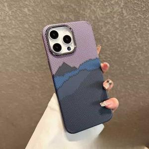 Custodia per telefono cellulare per <span class=keywords><strong>iPhone</strong></span> 16 Custom custodia per telefono cellulare di lusso originale <span class=keywords><strong>Cover</strong></span> in fibra di carbonio - Product Image 5