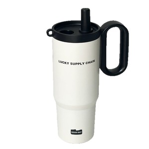 Stainless Steel Tumbler 316 Large Capacity With Handle Straw Cup Travel Water Bottle Cartoon Design Insulated For Outdoor Use - Product Image 5