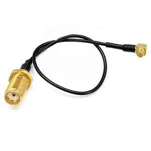 YZCONN 맞춤형 MCX RF1.37 MMCX 구리 커넥터 점퍼 피그테일 와이어 하네스 동축 케이블 - Product Image 1