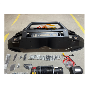 Xlstyling car atuo parts parachoques delantero de acero universal wnich para <span class=keywords><strong>New</strong></span> <span class=keywords><strong>defender</strong></span> 90 bodykit Front face wnich parts - Product Image 1