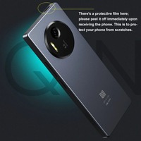 Téléphone Duoqin Qin F25 double SIM, écran tactile, MTK8786, Android 14, Wifi, 3,54 pouces, 6 Go + 128 Go, batterie 2700 mAh, 640*960