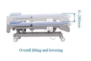 Lit d'examen médical multifonctionnel-Matériau imperméable et résistant aux taches pour cliniques et hôpitaux - Product Image 2