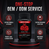 Kapsul Ekstrak Horny Goat Weed Tongkat Ali Label Pribadi OEM untuk Pria, Meningkatkan Stamina Fisik, Energi, dan Meningkatkan Vitalitas Pria