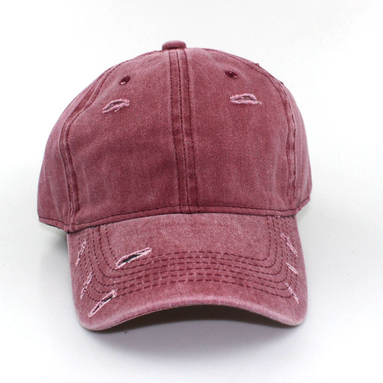 Custom embroidery logo denim dad hat distressed wholesale plain mens dad caps