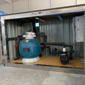 Piscina Prefabricada de Fibra de Vidrio para Exteriores, Personalizada, Pequeña, para Casa Familiar, con Marco de FRP de 20 pies, sobre el Suelo, en Contenedor de Envío - Product Image 6