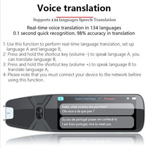 Escáner de Traducción Inteligente, 134 Idiomas, Lápiz Traductor de Voz, Lápiz Lector de Texto para Dislexia - Product Image 4
