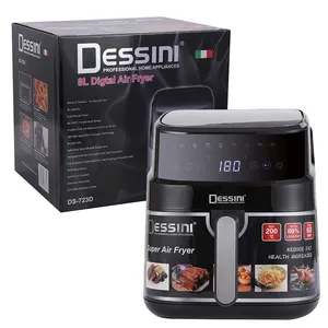 Dessini, оптовая цена, индивидуальная цветная кухня, популярная 8 л, большая емкость, смарт-фритюрница