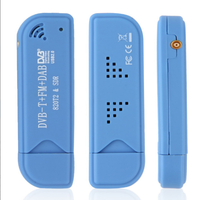 Nuevo RTL2832U + R820T2 USB 2,0 Digital DVB-T SDR + DAB + FM HDTV TV Tuner Receiver Stick