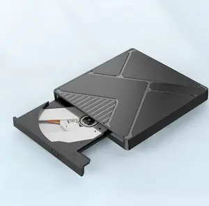 Fabrika taşınabilir harici USB 3.0 tip-c taşınabilir CD/Dvd +/-Rw sürücü Rewriter brülör uyumluluk Disk sürücüsü CD-ROM optik