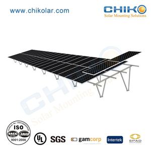 Chiko วงเล็บโซลาร์เซลล์ที่ติดตั้งบนพื้นปรับแต่งได้ระบบ AL6005-T5/SUS304 - Product Image 3