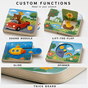 Services d'impression de livres cartonnés 3D personnalisés pour enfants, livres d'histoires illustrées pour enfants, fabricant de livres originaux pour enfants - Product Image 5