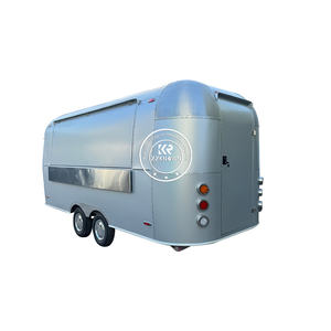 Camion de restauration pour camping, BBQ, burgers, remorque alimentaire personnalisable, remorque OEM de haute qualité, matériau en aluminium anodisé - Product Image 3
