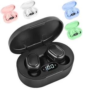 Auriculares inalámbricos con Bluetooth 2022, dispositivo de audio TWS, con pantalla LED, micrófono, hifi, E7S, superventas, 5,0