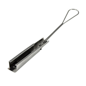 Abrazadera de cable tipo mariposa FTTH con anclaje de resorte, galvanizada, 2x5mm - Product Image 6