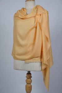 High Quality Cashmere Fine Wool Plain Hand Dyed Stole Soft Lightweight Luxury <b>Shawl</b> <b>Wrap</b> Elegant Women Fashion Accessories - Product Image 2