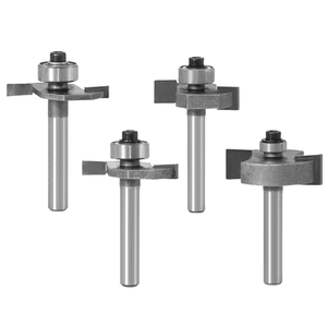 Altin Tráng Bóng T-Cutter Router Bit Tùy Chỉnh OEM Chế Biến Gỗ Phay Cutter khía Cutter Bit - Product Image 1