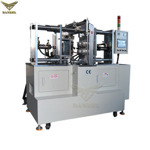 เครื่องเชื่อมแผ่นเหล็กอัตโนมัติแบบมีรูสำหรับลูกพลาสติกพรุนเครื่องเชื่อมซิงค์ความร้อนดีไซน์แนวนอน - Product Image 3