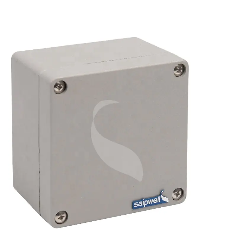 Saipwell/Saip Manufacturer SP-AG-FA60 120*120*82mm Aluminum Waterproof Junction Box Custom Control Box