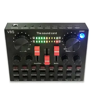 Microfono para blog iSong V8S BM800, conjunto de microfones para gamer, suporte de mesa, microfone condensador para estúdio de gravação com fio