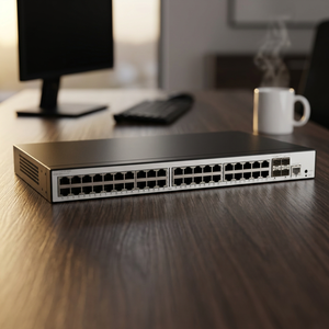 Commutateur réseau CloudEngine S5735-L48T4S-A-V2 (98012033-001) avec 48 ports Gigabit Ethernet - Product Image 1