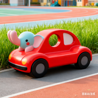 Banc personnalisé en fibre de verre sur le thème du lapin et de la carotte, canapé d'extérieur et siège à dossier de style dessin animé pour enfants pour centre commercial