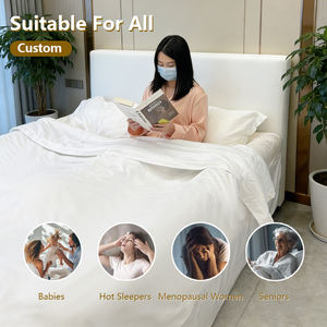 Новое покрывало для лежанки для животных из бамбукового волокна, приятное для кожи, съемное, моющееся, полностью охватывающее, с бортиком - Product Image 2