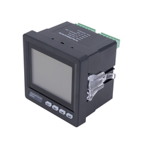 Compteur numérique de haute qualité compteur d'énergie triphasé compteur de puissance panneau d'analyseur multifonction LCD avec modbus RS485 220V AC