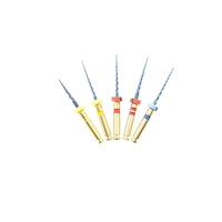 Fils endodontiques rotatifs Niti bleus activés par la chaleur pour équipement et accessoires de perçage dentaire pédiatrique