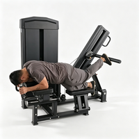 Machines de Squat Commerciales Huck pour Gymnase, Presses à Jambes en Acier, Entraîneurs de Cuisses, Conception en V Réglable et Sûre pour l'Entraînement de Force – Approvisionnement Direct Usine